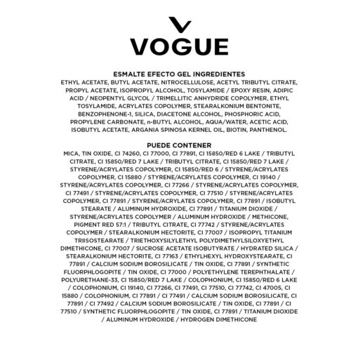 Esmalte Efecto Gel Vogue Selección Latina Pasión X 14 Ml - Imagen 10