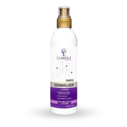 Shampoo Claridge Desamarillador Keratina X 300 Gr