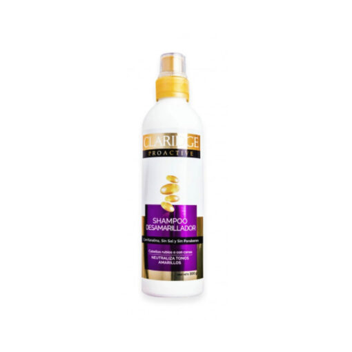 Shampoo Claridge Desamarillador Keratina X 300 Gr - Imagen 7