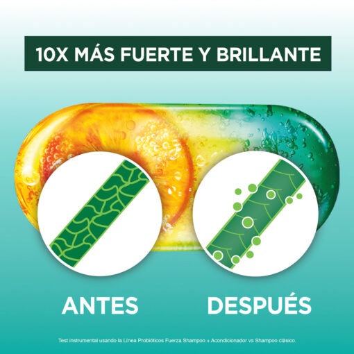 Crema para Peinar Garnier Fructis Probióticos Fuerza X 250 Ml - Imagen 6