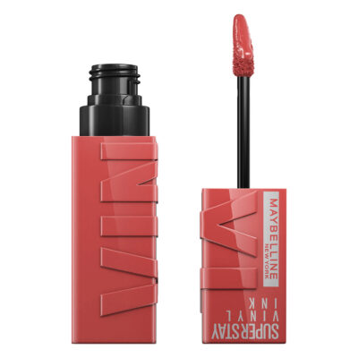 Labial Líquido Maybelline Superstay Vinyl Ink Peachy X 4,2 Ml