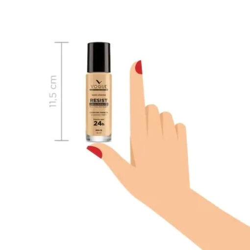 Base de Maquillaje Vogue Resist Avellana X 30 Ml - Imagen 3