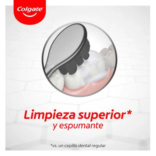 Cepillo de Dientes Colgate Pro Cuidado Carbón Extra Suave X 2 U - Imagen 3