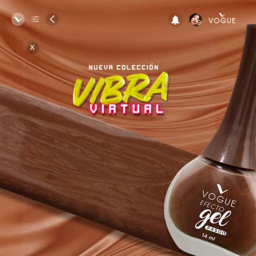 Esmalte Efecto Gel Vogue Vibra Virtual Avatar X 14 Ml - Imagen 8