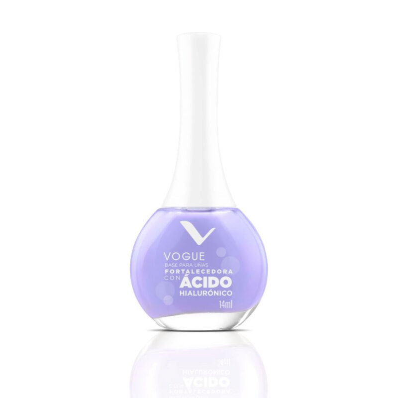 Esmalte Efecto Gel Vogue Vibra Virtual Base Hialurónico X 14 Ml