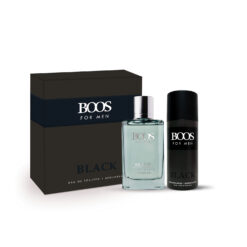 Estuche Perfume Desodorante Boos  Black X 1 U