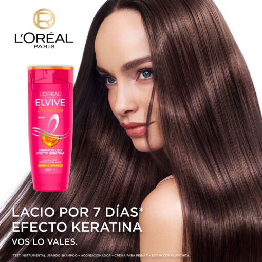Shampoo Elvive  Dream Liso X 400 Ml - Imagen 4