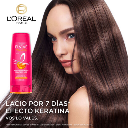 Acondicionador Elvive  Dream Liso X 400 Ml - Imagen 4