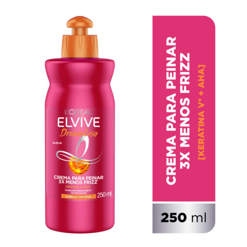 Crema para peinar Elvive  Dream Liso X 250 Ml - Imagen 2