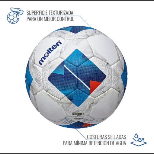 Pelota de Fútbol Molten Vantaggio 3100 N°5 Azul X 1 U - Imagen 5