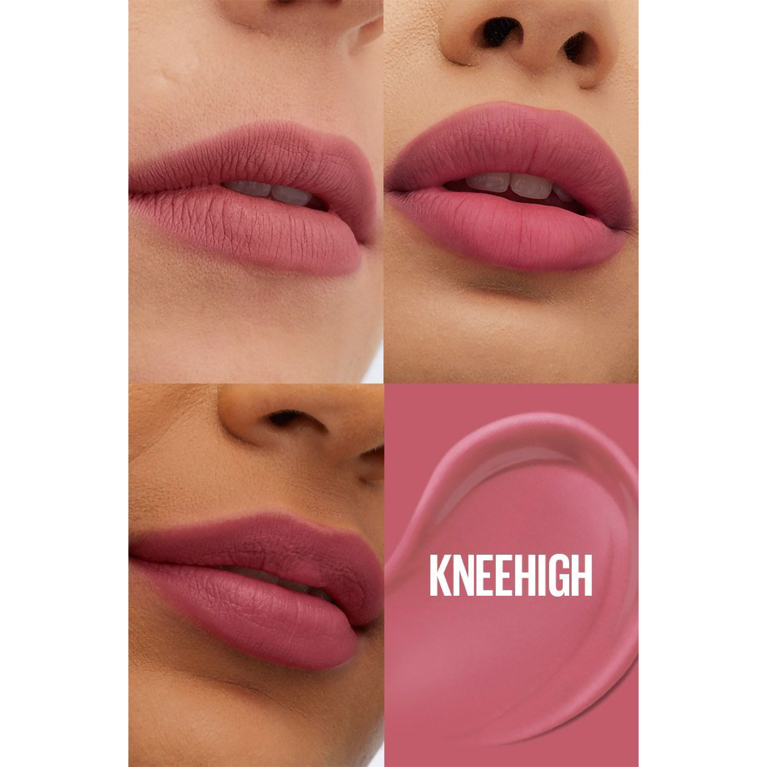 Labial Líquido Tinta Maybelline SuperStay Teddy Tint 55 KneeHigh X 5 Ml - Imagen 3