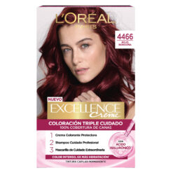 Tintura Permanente en Kit Loreal Paris Excellence 4466 Rojo Borgoña X 1 U