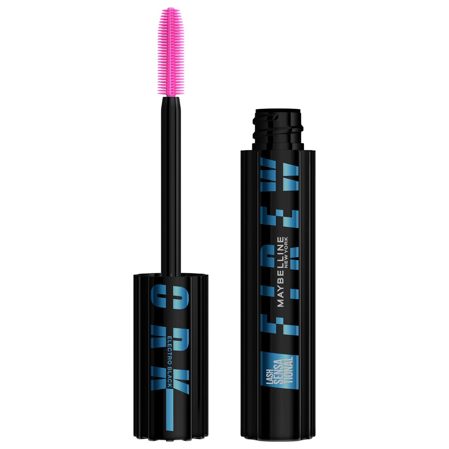 Máscara de Pestañas Maybelline Lash Sensational Firework Electro Black X 10 Gr - Imagen 2