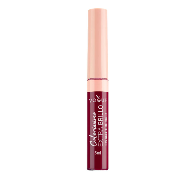 Brillo Labial Vogue Colorissimo Extra Brillo Sangria X 5 Ml