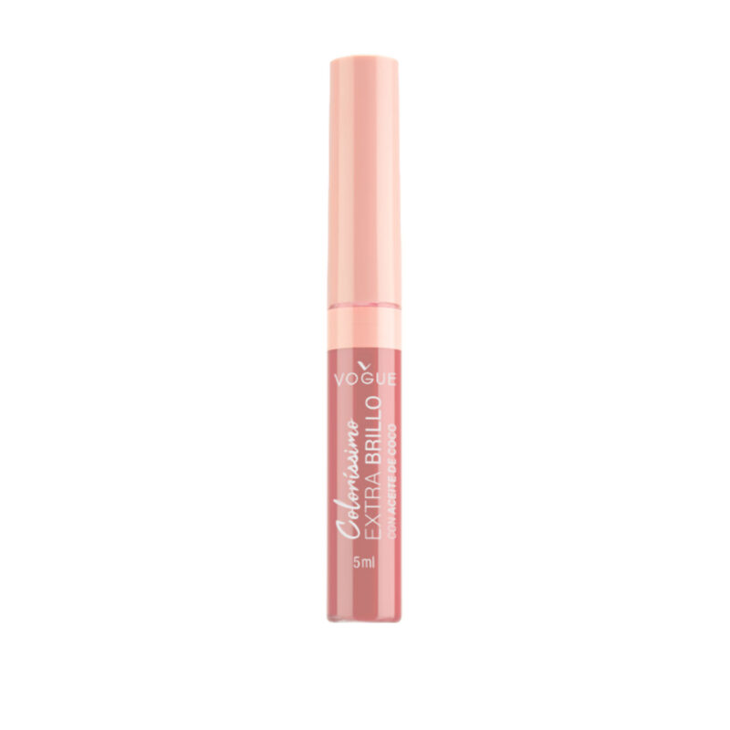 Brillo Labial Vogue Colorissimo Extra Brillo Rose X 5 Ml