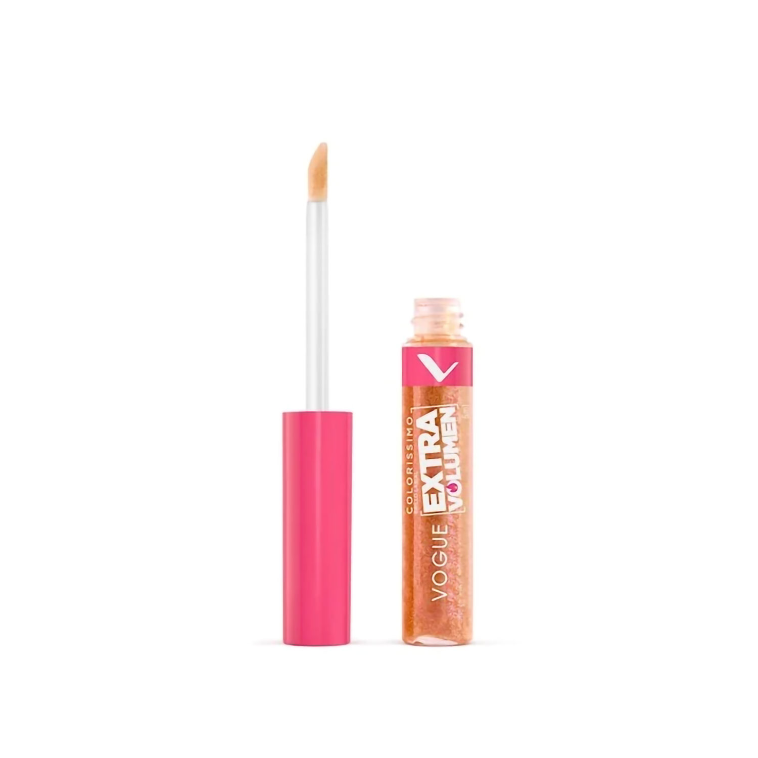Brillo Labial Vogue Colorissimo Extra Volumen Sol De Verano X 5 Ml - Imagen 2