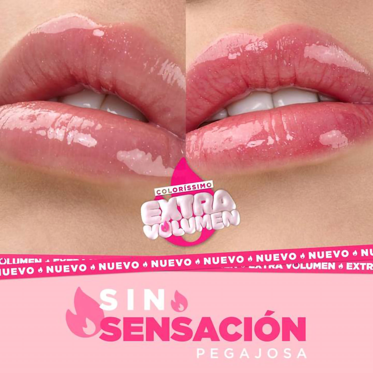Brillo Labial Vogue Colorissimo Extra Volumen Sol De Verano X 5 Ml - Imagen 4