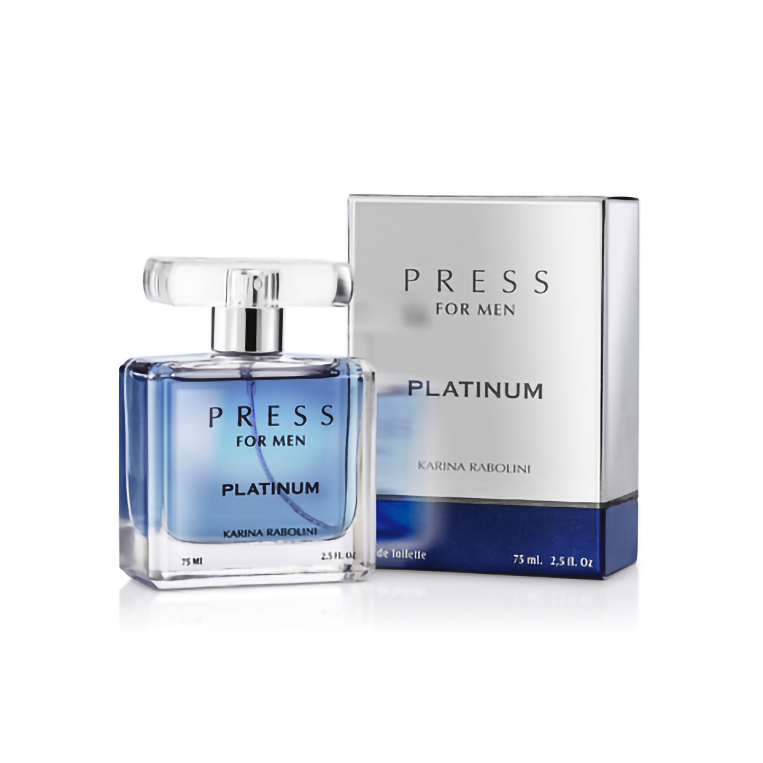 Perfume Karina Rabolini Press for Men Platinum X 75 Ml
