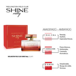Alternative view of Perfume Elixir Wellington Polo Club Shine Ruby X 100 Ml