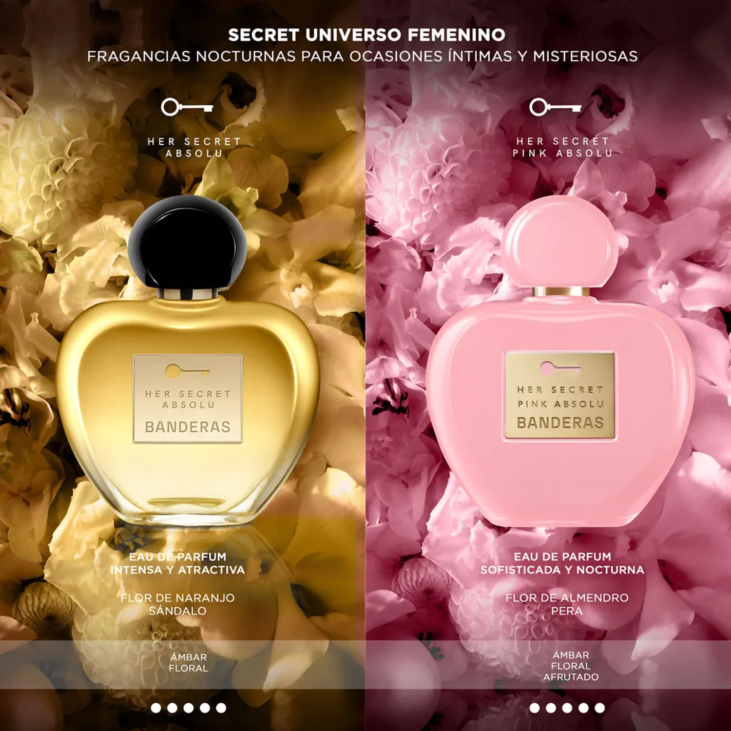 Perfume Antonio Banderas Her Secret Pink Absolute X 80 Ml - Imagen 4