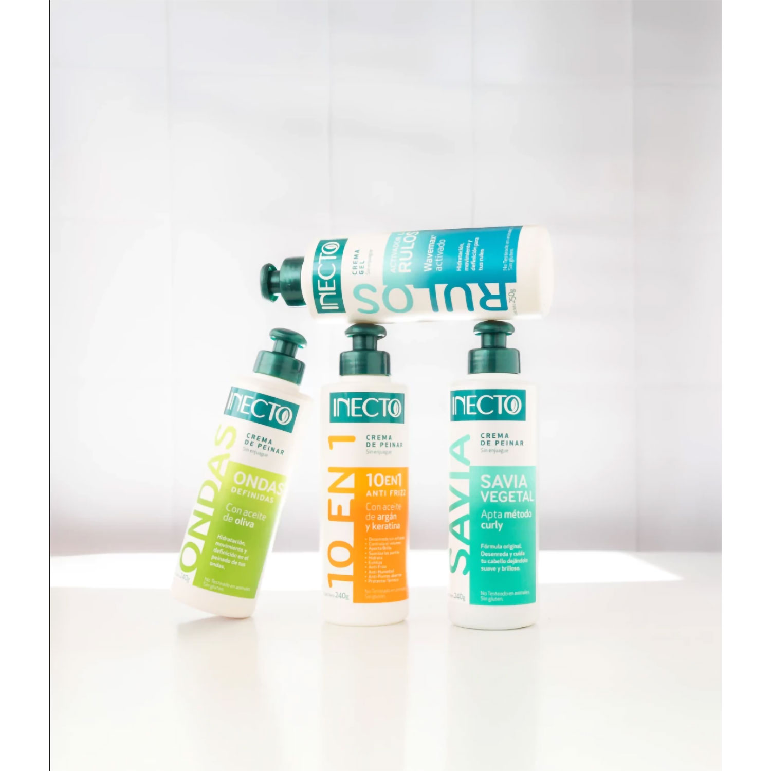 Crema Gel de Peinar Inecto Rulos X 250 Gr - Imagen 2