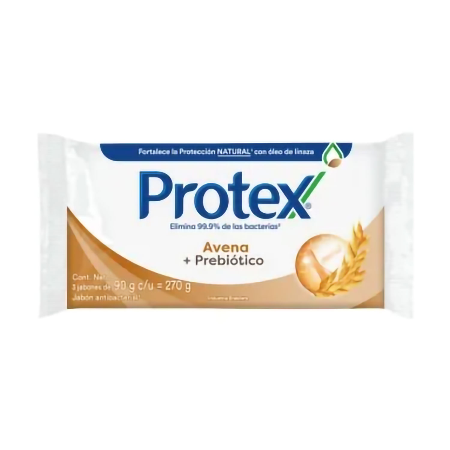 Jabon en Barra Protex Avena y Prebioticos X 270 Gr