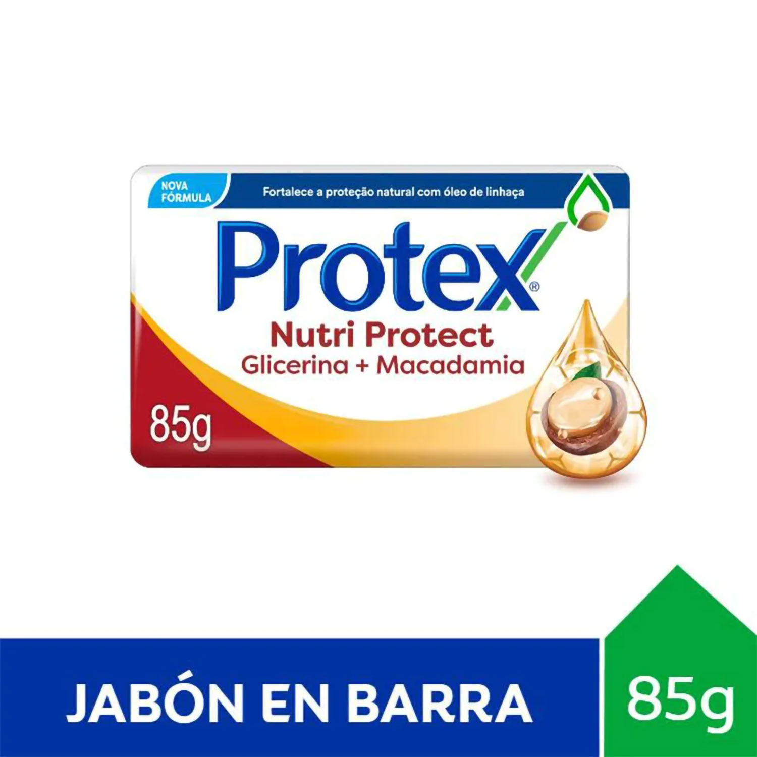Jabon en Barra Protex Nutri Protect Glicerina + Macadamia X 85 Gr - Imagen 2