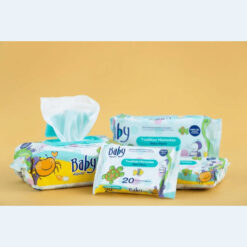 Alternative view of Toallitas Humedas Algabo  Baby X 20 U