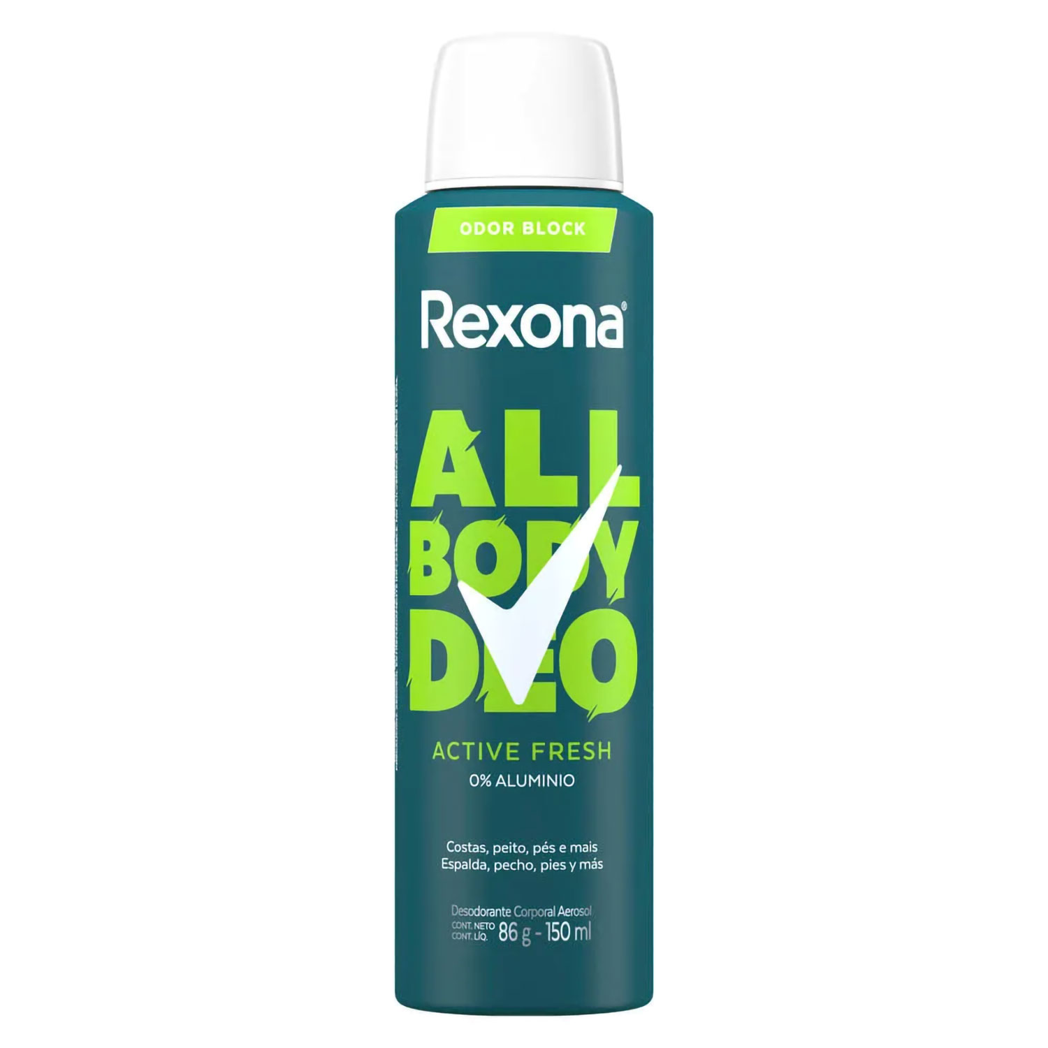 Desodorante Corporal Rexona All Body Deo Active Fresh X 150 Ml