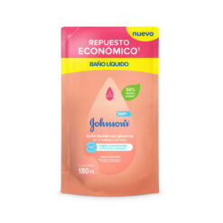 Baño Líquido Repuesto Johnson's Baby Glicerina X 180 Ml