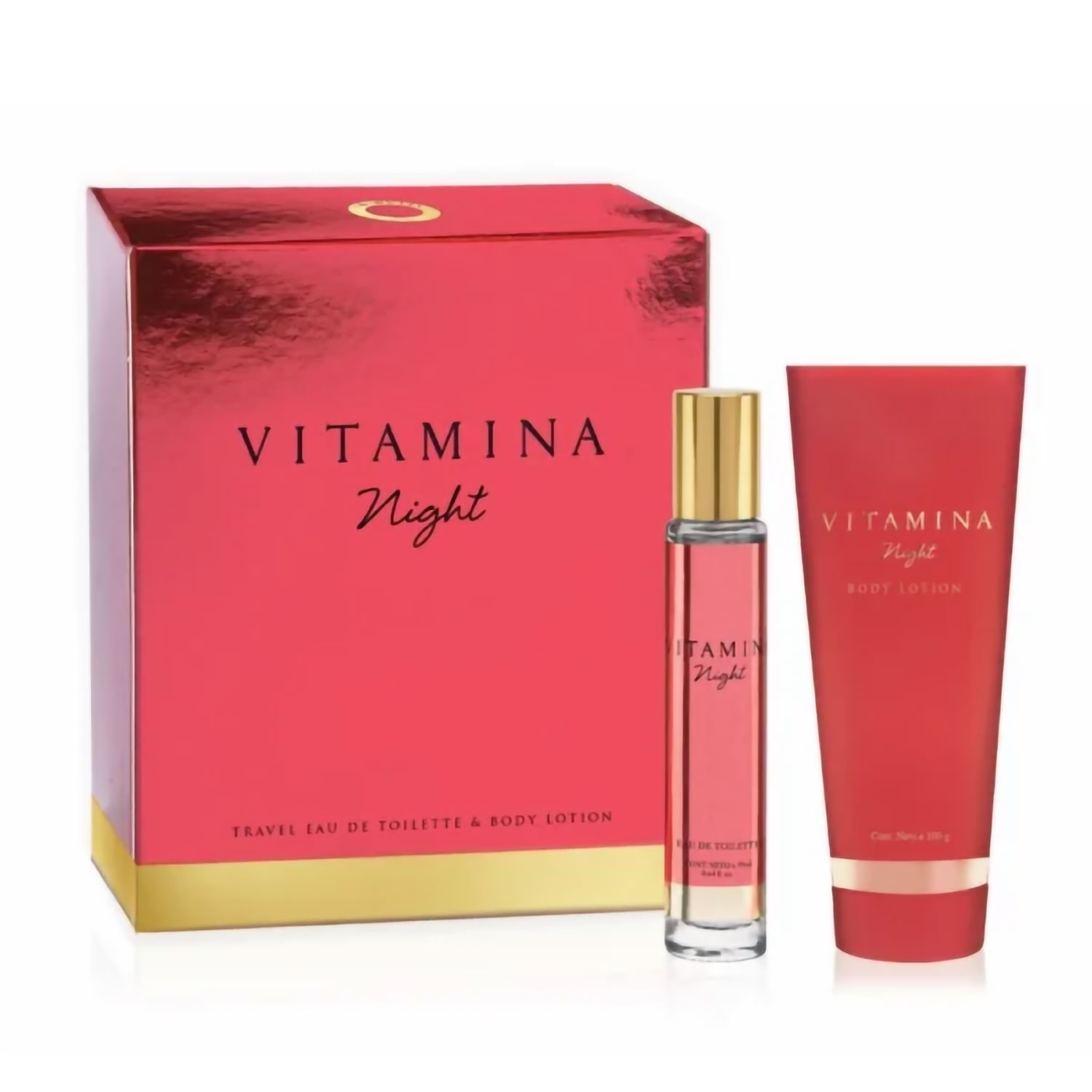 Perfume + Body Lotion Vitamina Night X 1 U