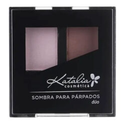 Sombra De Ojos Compacta Katalia Duo 12 Lilas Mate X 24 Gr