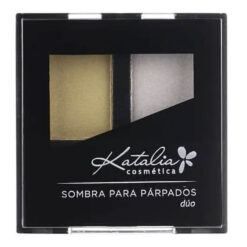 Sombra De Ojos Compacta Katalia Duo 19 Oro y Blanco X 24 Gr