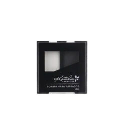 Sombra De Ojos Compacta Katalia Duo 21 Blanco Y Negro Mate X 24 Gr