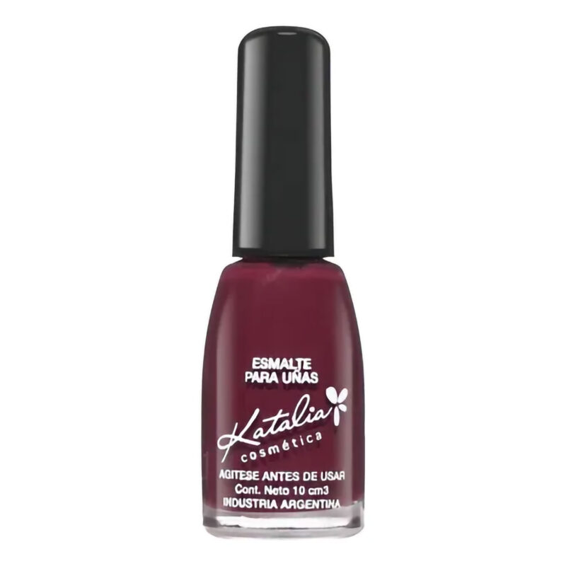 Esmalte Katalia Cremoso 15 Guinda Violaceo X 10 Ml
