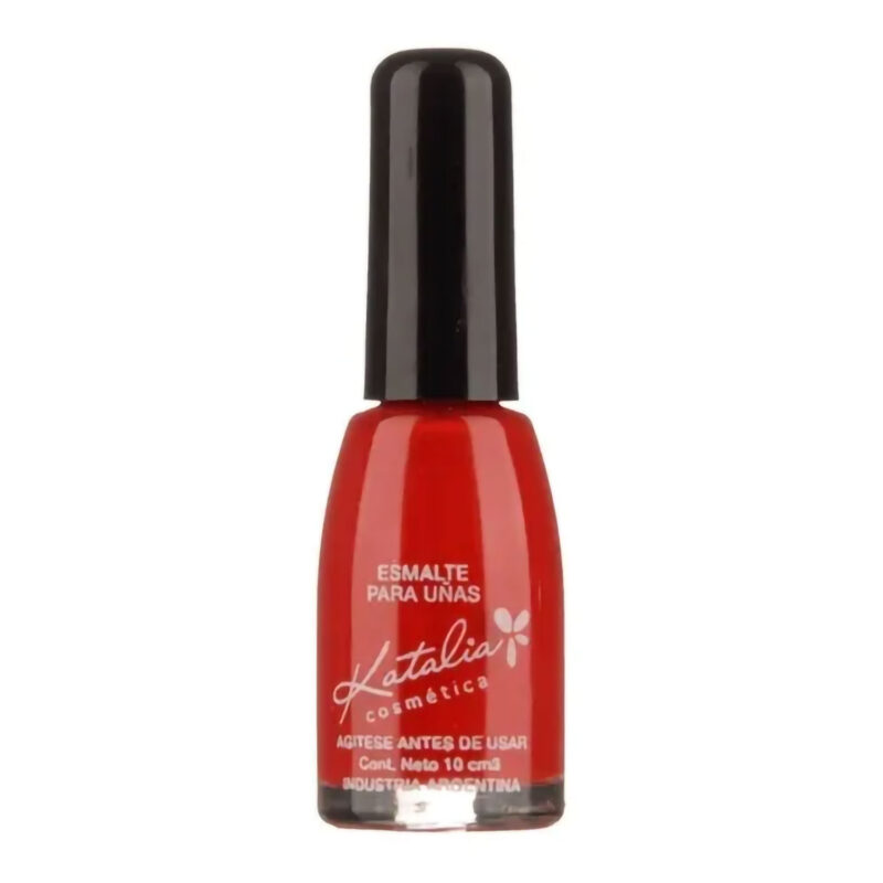 Esmalte Katalia Cremoso 104 Rojo Sangre X 10 Ml