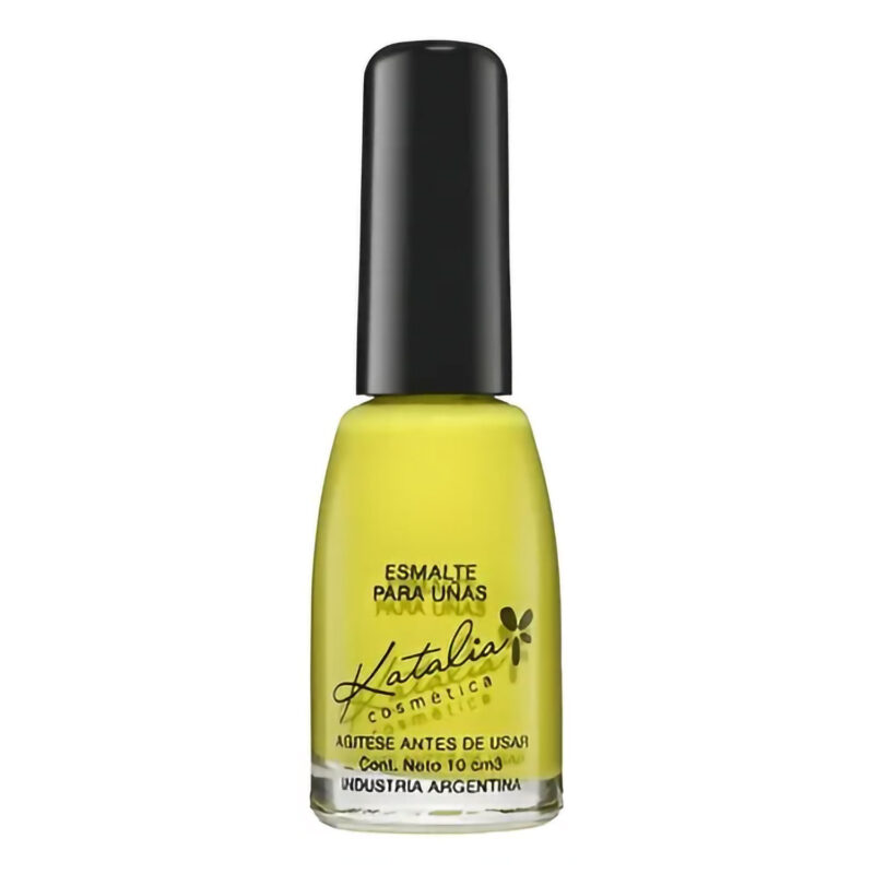 Esmalte Katalia Joya Cremoso 108 Amarillo Limon X 10 Ml