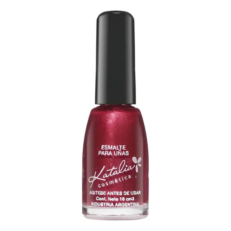 Esmalte Katalia Perlado 26 Guinda Oscuro X 10 Ml