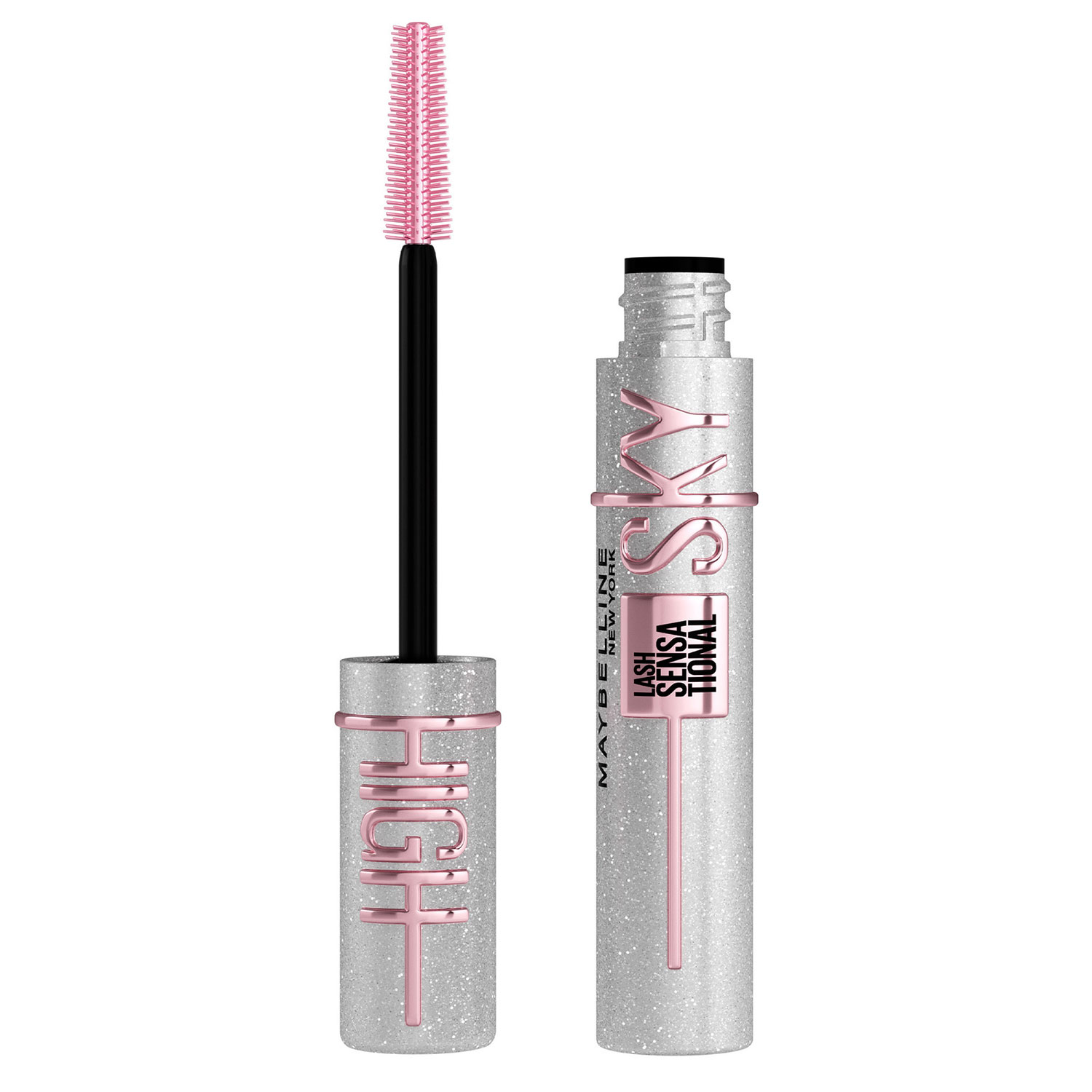 Mascara de Pestañas Maybelline Sky High Glitter X 7 Ml