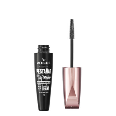 Mascara de pestañas Vogue Pestañas al Infinitto Negro Intenso X 9 Gr