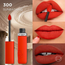 Alternative view of Labial Liquido Loreal Infallible Matte Resistance 300 Sun Bathing X 5 Ml