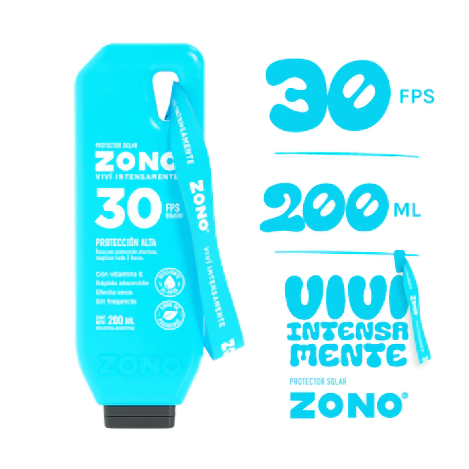 Protector Solar Zono FPS 30 X 200 Ml - Imagen 2