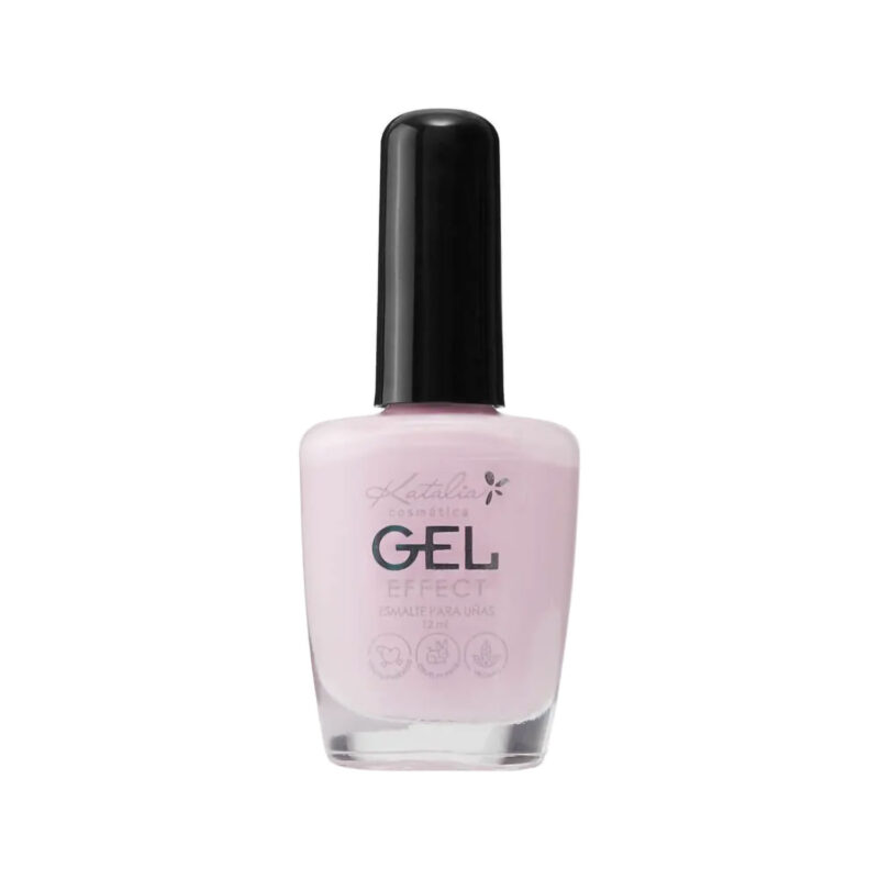 Esmalte para Uñas Katalia Gel Effect 99 Rosa Claro Tornas X 12 Ml