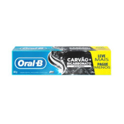 Pasta Dental Oral-B Extra Blanco Carbón Bicarbonato X 140 Gr