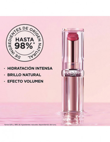 Balsamo Labial Loreal Glow Paradise 193 Rose Mirage X 3,8 Gr - Imagen 6