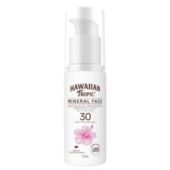 Protector Solar Facial Hawaiian Tropic Mineral FPS 30 X 50 Ml