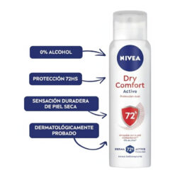 Alternative view of Antitranspirante Nivea  Dry Comfort X 150 Ml