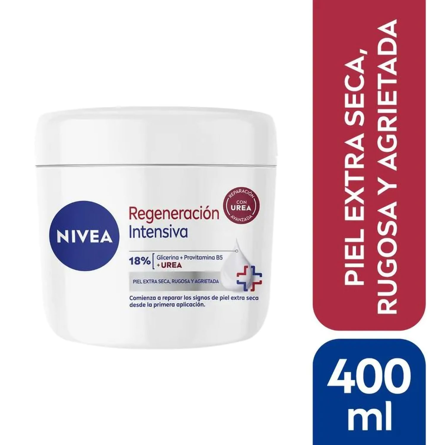 Crema Corporal Nivea Regeneración Intensiva Úrea X 400 Ml - Imagen 2