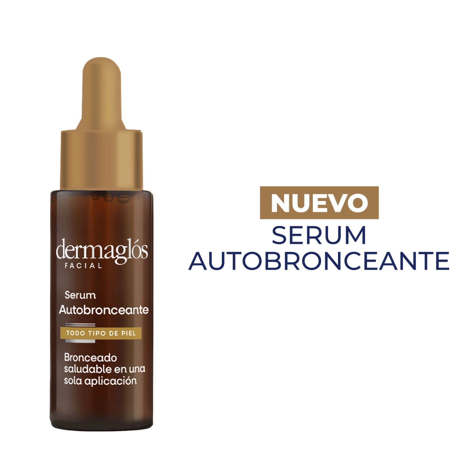 Serum Autobronceante Dermaglos Facial Todo Tipo de Piel X 25 Ml - Imagen 2