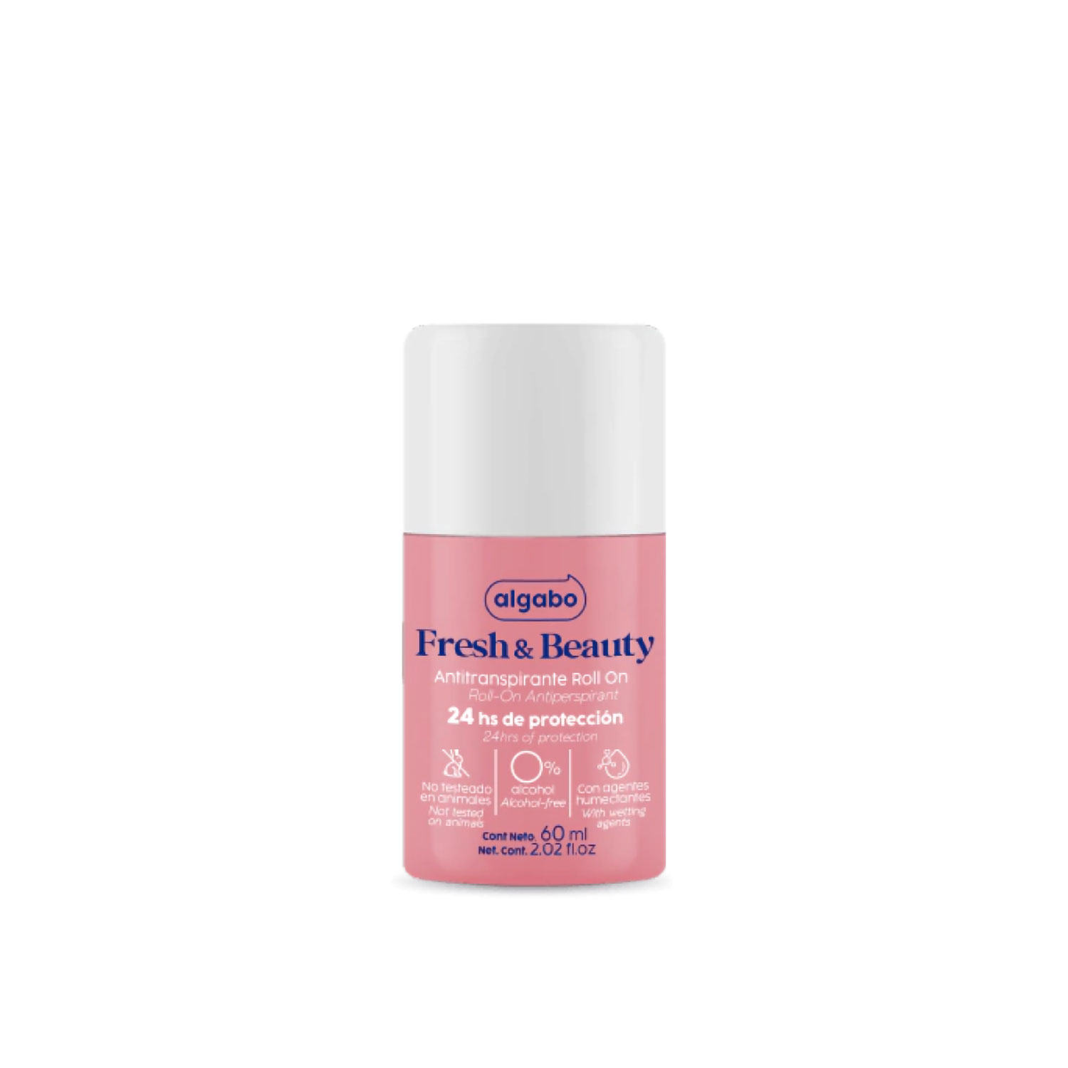 Roll on Antitranspirante Algabo Fresh & Beauty X 60 Ml